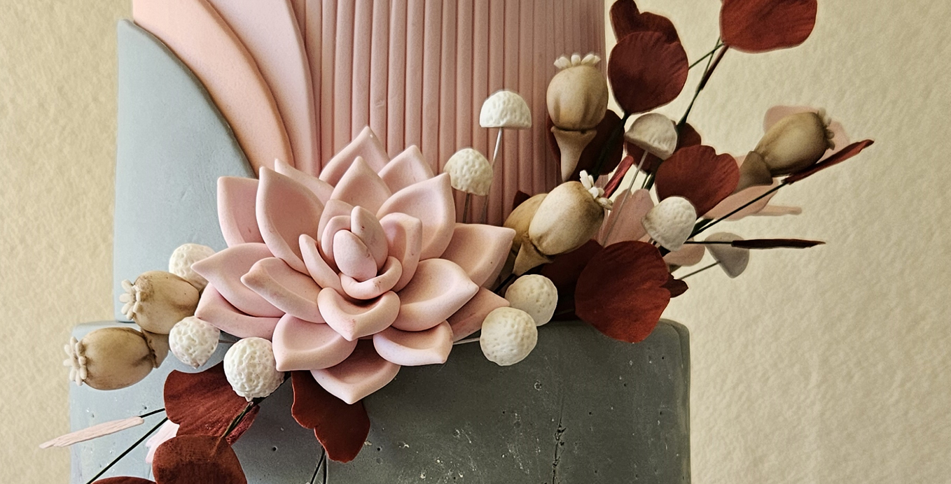 Tastefully made cake