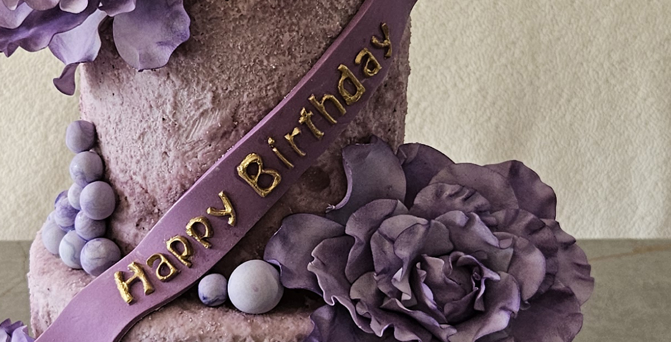 Beautifully made cake